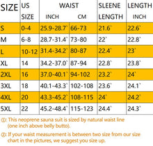 Load image into Gallery viewer, Women Neoprene Weight Loss Top Hot Sweat Workout Long Sleeve Body Shaper