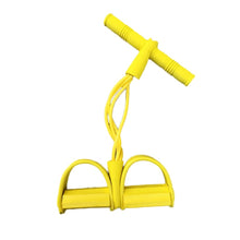 Load image into Gallery viewer, 4 Resistanc Elastic Pull Ropes Exerciser Rower Belly Resistance Band