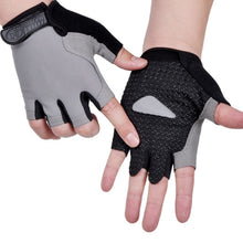 Load image into Gallery viewer, Half Finger Gloves Breathable Anti-shock Sports Gloves