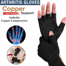 Load image into Gallery viewer, Copper Arthritis Gloves Carpal Tunnel Pain Relief Compression Gloves Women & Men