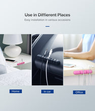 Load image into Gallery viewer, Ugreen Cable Organizer Silicone USB Cable Winder Flexible Cable Management Clips