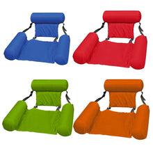 Load image into Gallery viewer, Summer Inflatable Chair Foldable Floating Row PVC Swimming Pool