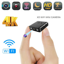 Load image into Gallery viewer, 4K Full HD 1080P Mini ip Cam XD WiFi Night Vision Camera