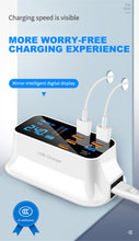 Load image into Gallery viewer, 8 Ports Quick Charge 3.0 Led Display USB Charger