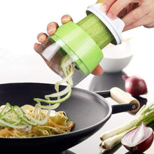 Load image into Gallery viewer, 4 in 1 Handheld Adjustable Spiral Grater Cutter Salad Tools