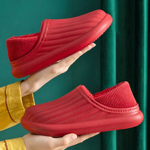 Load image into Gallery viewer, Heel Waterproof Cotton Slippers
