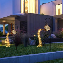 Load image into Gallery viewer, Watering Can Solar Garden Landscape Path LED String Lights