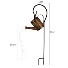 Load image into Gallery viewer, Watering Can Solar Garden Landscape Path LED String Lights
