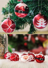 Load image into Gallery viewer, 9pcs 6cm Christmas Balls Ornaments XMAS Tree Hanging Balls