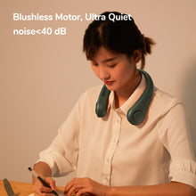 Load image into Gallery viewer, Mini Neck Fan Portable Bladeless USB Rechargeable Mute Sports Fans