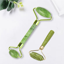 Load image into Gallery viewer, Natural Face Massager Guasha Roller Scraper Facial Skin Care Tools