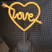 Load image into Gallery viewer, Neon Sign USB LED Decoration Unicorn Flamingo Lamp