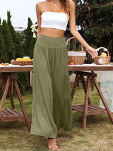 Load image into Gallery viewer, Women's Casual Wide Waistband Wide Leg Pants