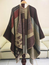 Load image into Gallery viewer, Winter Warm Lady Scarf Fashion Capes