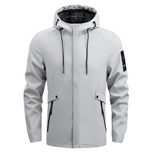 Load image into Gallery viewer, Men Thin Outwear Hooded Jacket Sports Coat