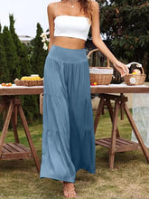 Load image into Gallery viewer, Women's Casual Wide Waistband Wide Leg Pants