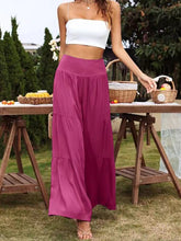 Load image into Gallery viewer, Women's Casual Wide Waistband Wide Leg Pants