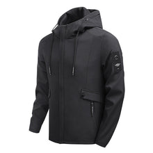 Load image into Gallery viewer, Men Thin Outwear Hooded Jacket Sports Coat