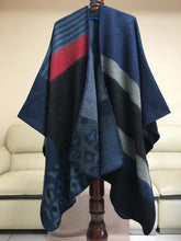 Load image into Gallery viewer, Winter Warm Lady Scarf Fashion Capes