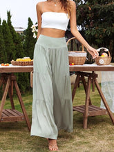 Load image into Gallery viewer, Women's Casual Wide Waistband Wide Leg Pants