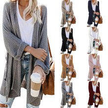 Load image into Gallery viewer, Knitted long Cardigan