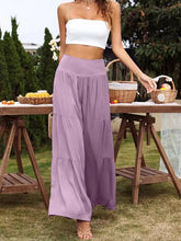 Load image into Gallery viewer, Women's Casual Wide Waistband Wide Leg Pants