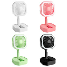 Load image into Gallery viewer, USB Rechargeable Portable Foldable Table Fan