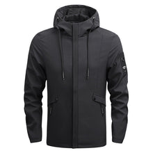 Load image into Gallery viewer, Men Thin Outwear Hooded Jacket Sports Coat