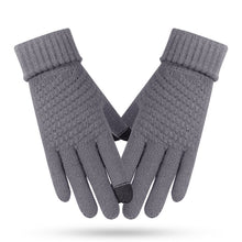 Load image into Gallery viewer, 2 Pairs Women Winter Touch Screen Gloves Warm Lined Knit Gloves