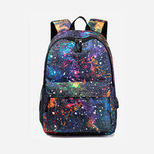 Load image into Gallery viewer, School Backpack Laptop Backpacks with USB Charging Port
