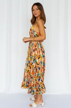 Load image into Gallery viewer, Sleeveless Colorful Bohemian Beach Dress