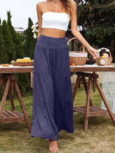Load image into Gallery viewer, Women's Casual Wide Waistband Wide Leg Pants
