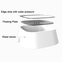 Load image into Gallery viewer, Dog Drinking Water Bowl 1.5L Floating Non-Wetting Mouth Cat Bowl