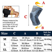 Load image into Gallery viewer, 1pc Knee Patella Protector Brace Silicone Spring Knee Pad