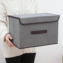 Load image into Gallery viewer, Fold Non-woven Fabric Storage Box