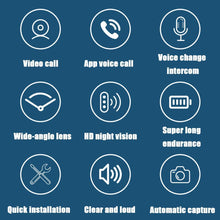 Load image into Gallery viewer, Wireless Intelligent Visual Video Smart Doorbell Night Vision Doorbell With Chime