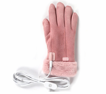 Load image into Gallery viewer, USB Rechargeable Heating Warming Gloves