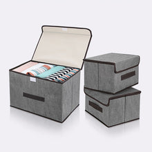 Load image into Gallery viewer, Fold Non-woven Fabric Storage Box
