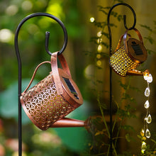 Load image into Gallery viewer, Solar Watering Can Light Hanging Kettle Lantern Light