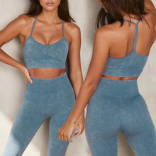 Load image into Gallery viewer, Seamless Yoga Set Women Sportswear Sport Suit