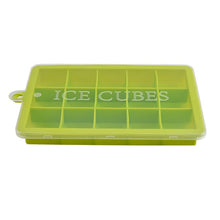 Load image into Gallery viewer, Silicone Ice Cube Maker Trays with Lids for Freezer Icecream Cold Drinks