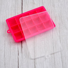 Load image into Gallery viewer, Silicone Ice Cube Maker Trays with Lids for Freezer Icecream Cold Drinks