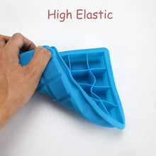 Load image into Gallery viewer, Silicone Ice Cube Maker Trays with Lids for Freezer Icecream Cold Drinks