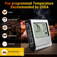 Load image into Gallery viewer, Digital BBQ Meat Thermometer Grill Oven Thermomet