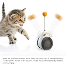 Load image into Gallery viewer, Tumbler Swing Toys Kitten Interactive Balance Car Cat Chasing Toy