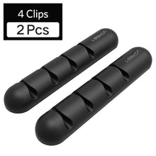 Load image into Gallery viewer, Ugreen Cable Organizer Silicone USB Cable Winder Flexible Cable Management Clips