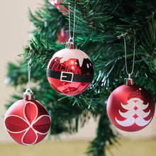 Load image into Gallery viewer, 9pcs 6cm Christmas Balls Ornaments XMAS Tree Hanging Balls