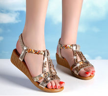 Load image into Gallery viewer, Women Fashion Bohemia Summer Platform Sandals