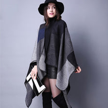 Load image into Gallery viewer, Winter Warm Lady Scarf Fashion Capes