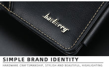 Load image into Gallery viewer, Men’s Fashion Short Wallet